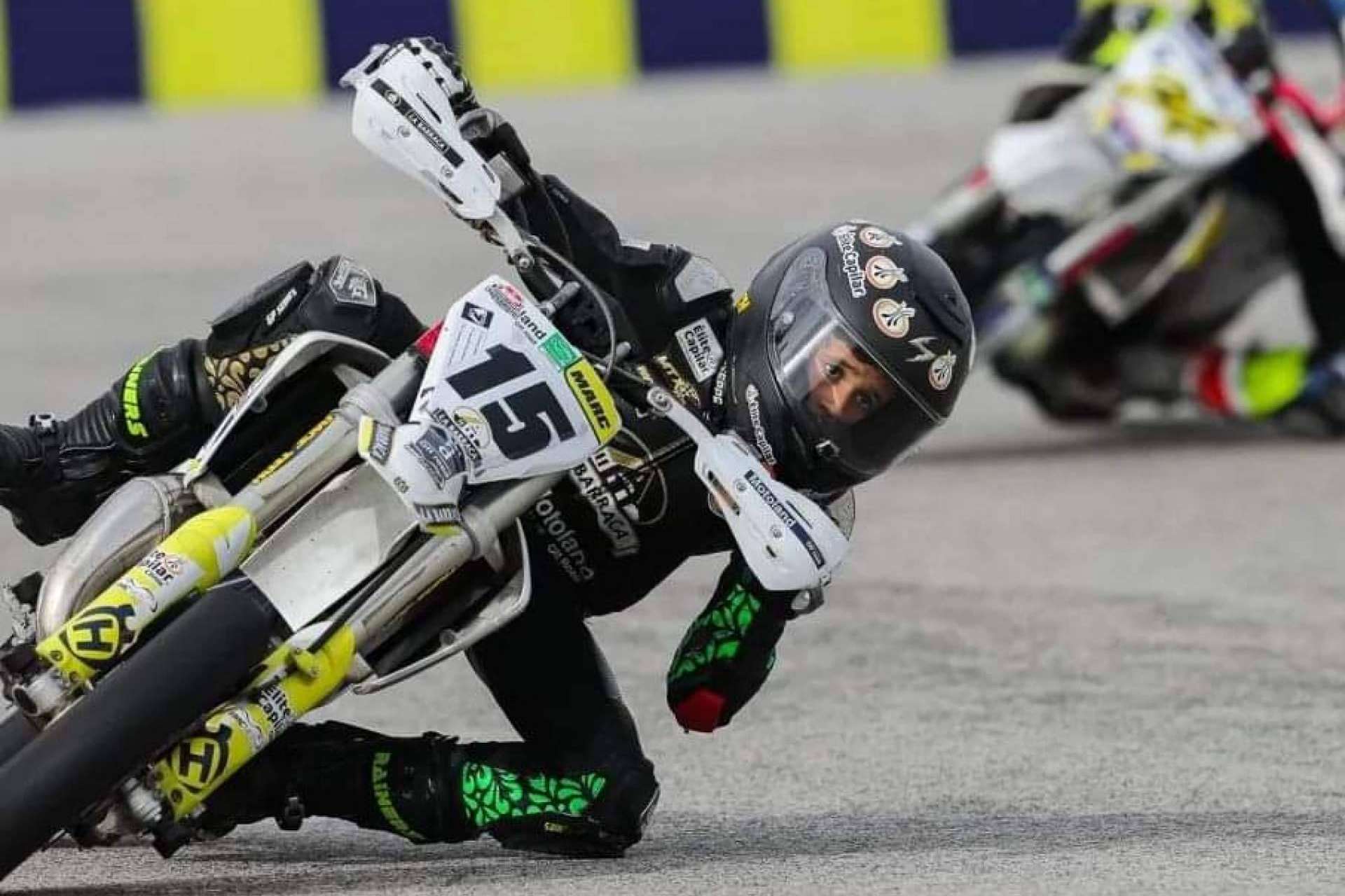 Marc Moñinos Esteve, campeón de España en la categoría de Supermoto 85cc