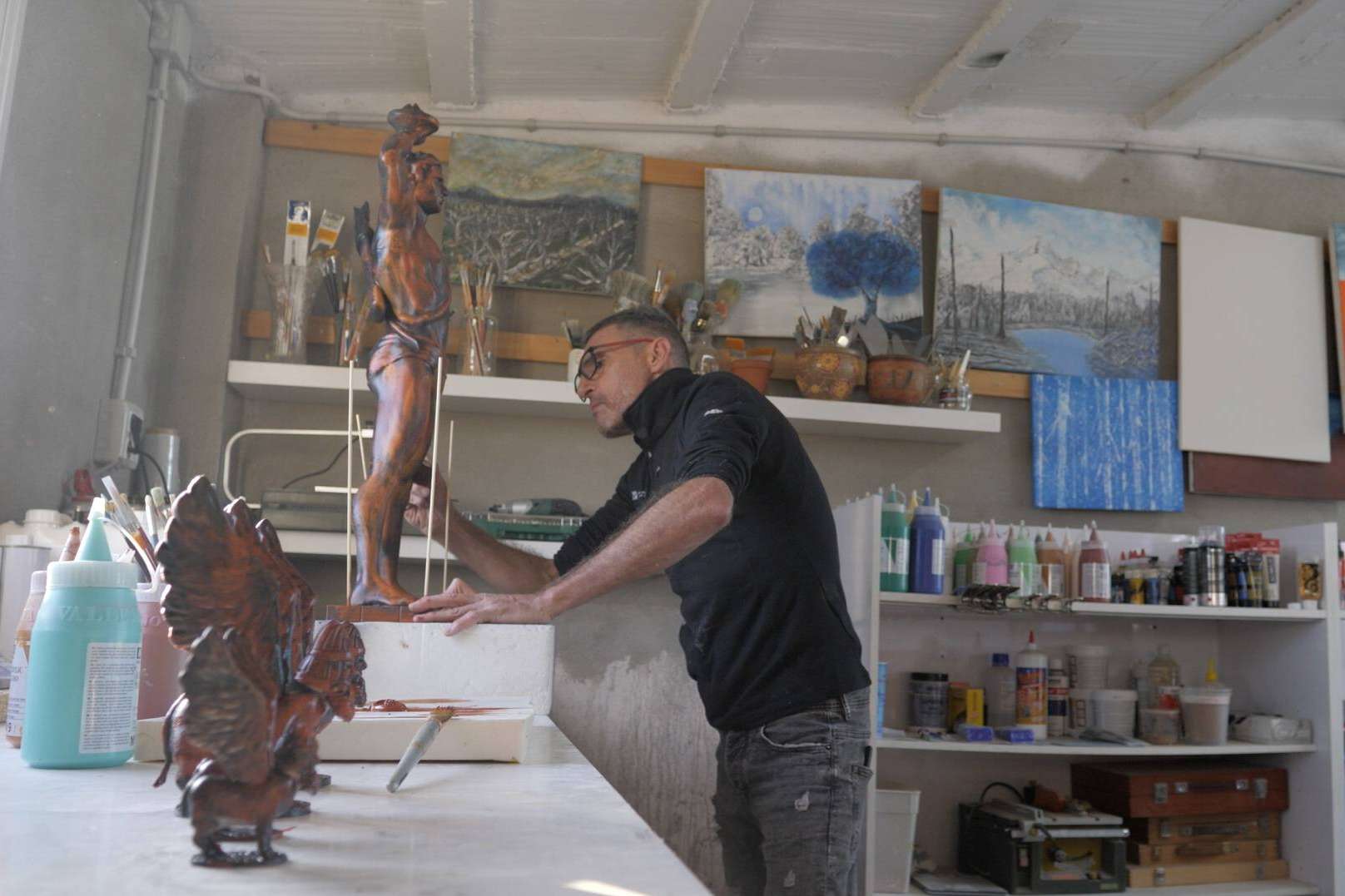 Ramón Colomer, 35 años construyendo dioramas