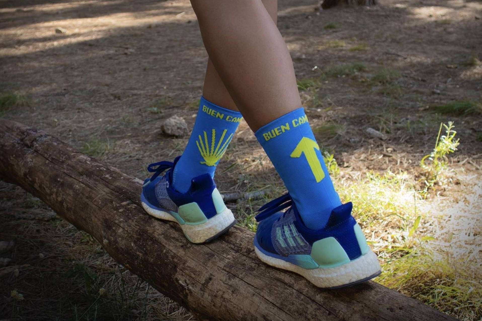 Calcetines diseñados para recorrer el Camino de Santiago