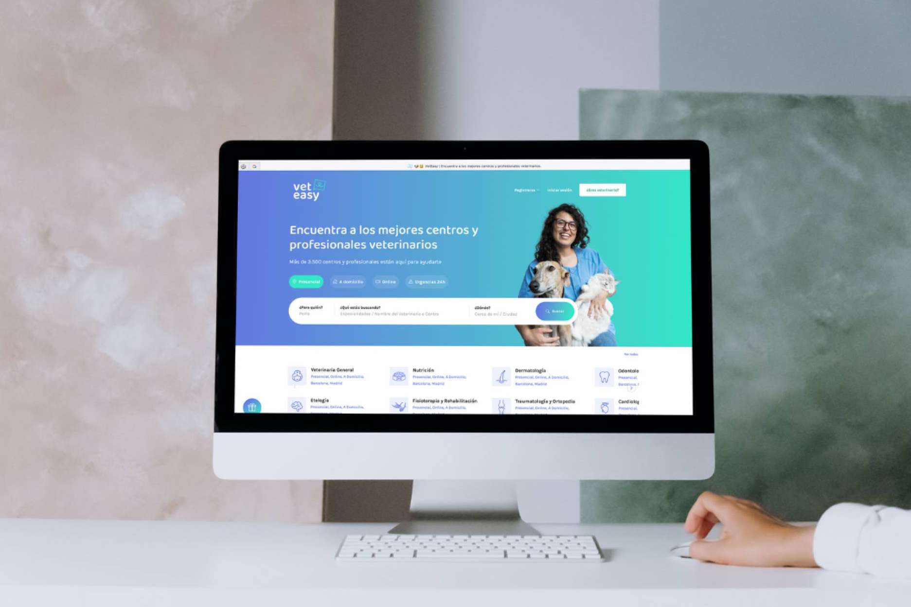 ¿Cómo reservar cita con veterinarios? La web VetEasy