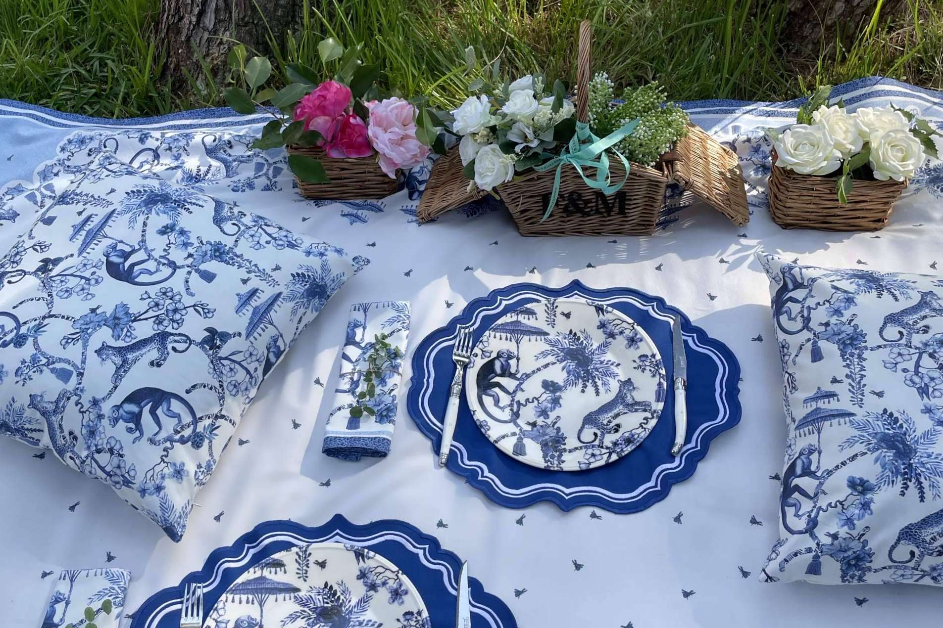 Goodies ofrece colecciones de vajillas y textiles para la decoración de una mesa elegante