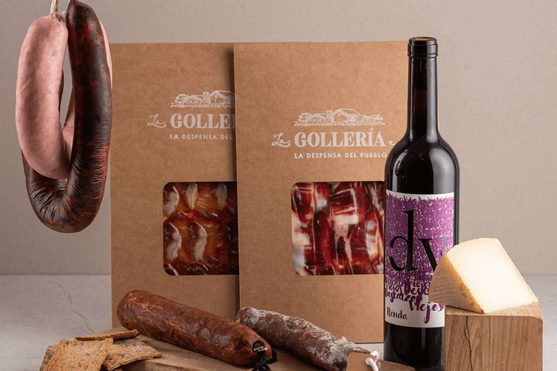 La Gollería dispone de embutidos de Málaga de Serranía de Ronda con el sello de Sabor a Málaga