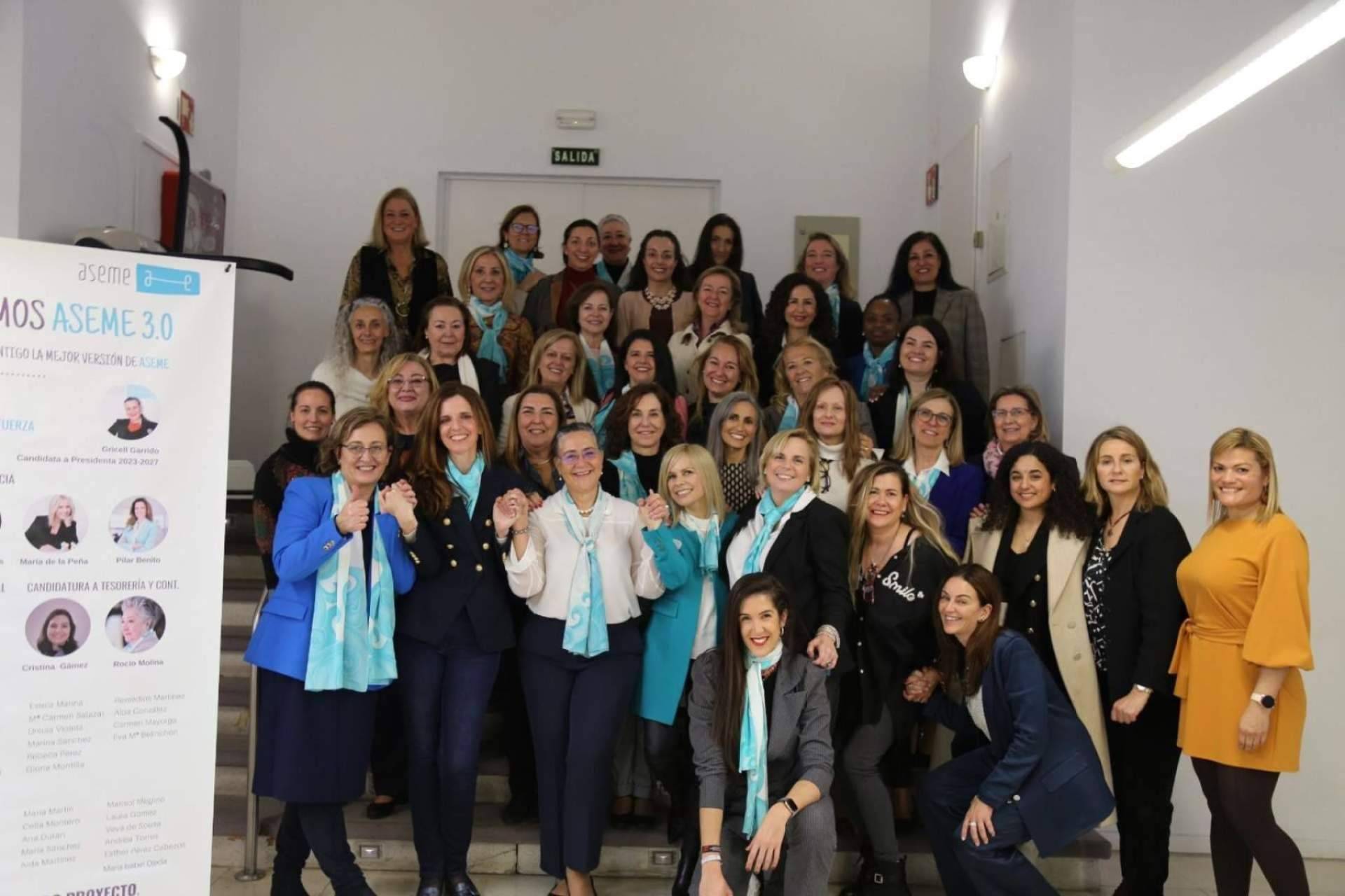 La elección de la nueva presidenta de ASEME, la Asociación Española de Mujeres Empresarias, Gricell Garrido Colón