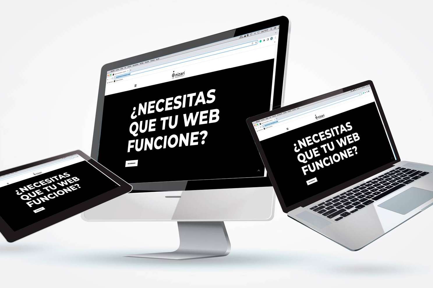 Servicios de diseño web para profesionales y empresa con Estudio Nizari