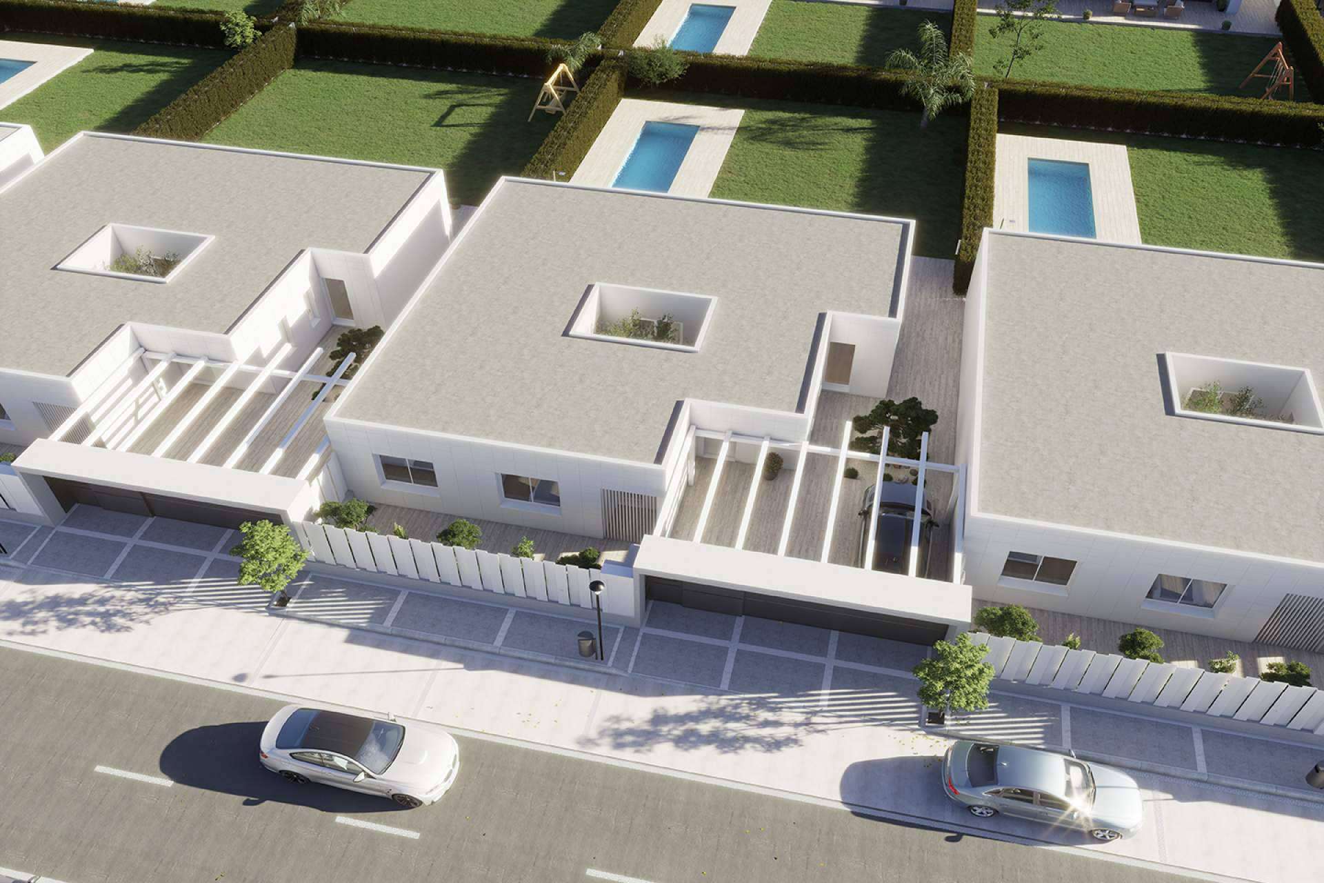 El render de exteriores de Visual Real State