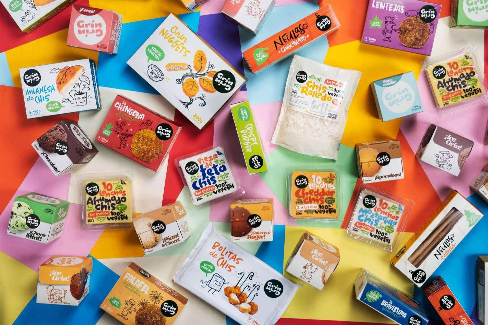 Tequeños 100 % vegetales de GrinGrin Foods