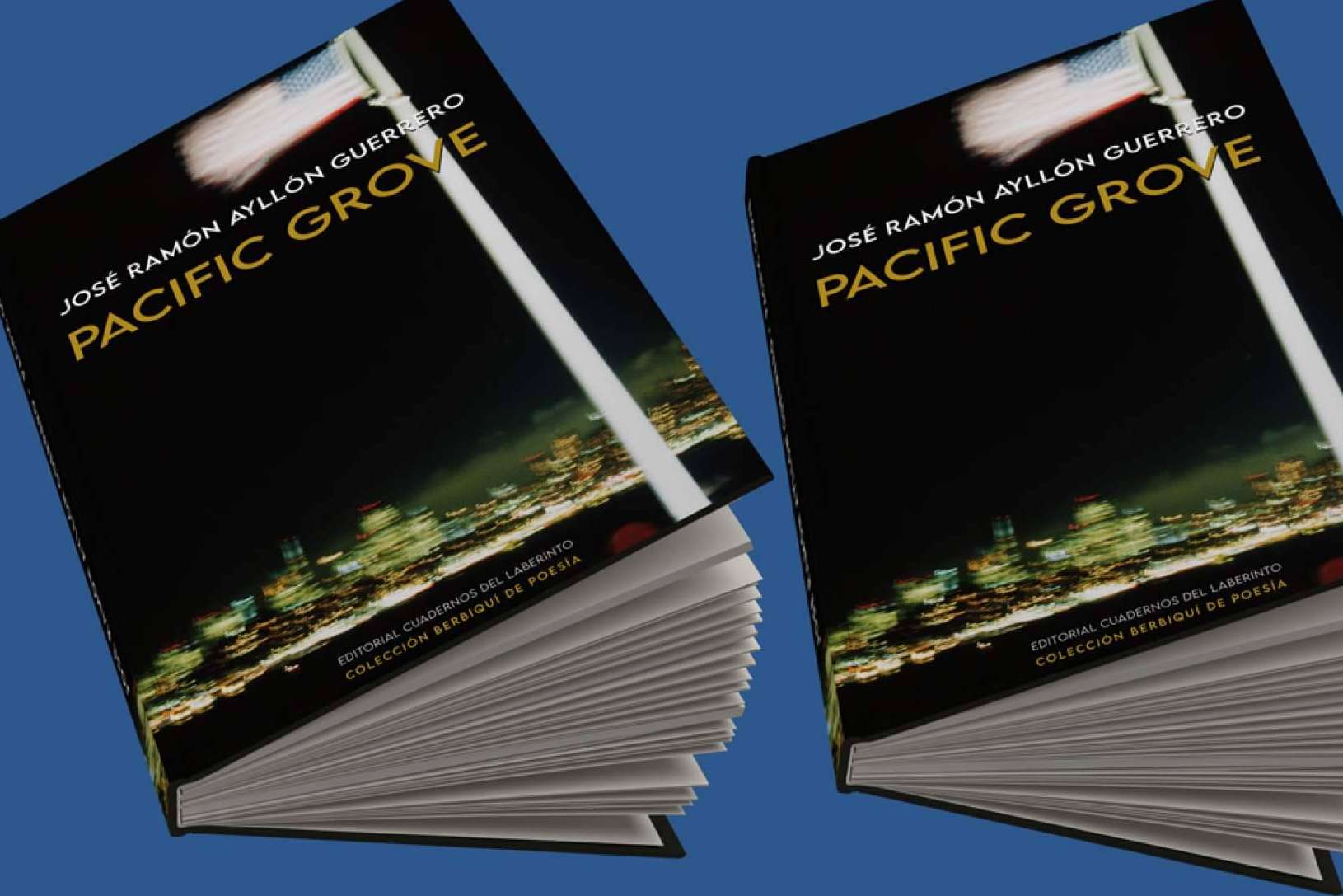 José Ramón Ayllón Guerrero y sus versos californianos. 'Pacific Grove' ya está en las librerías de toda España.