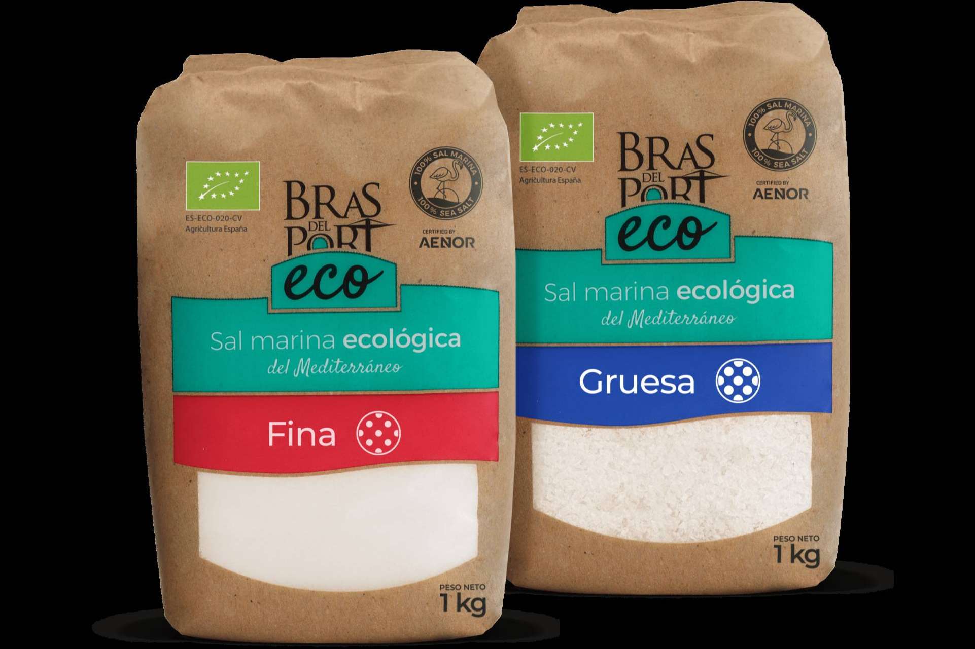 Sal marina eco de Bras del Port; 100 % natural, 100 % sostenible