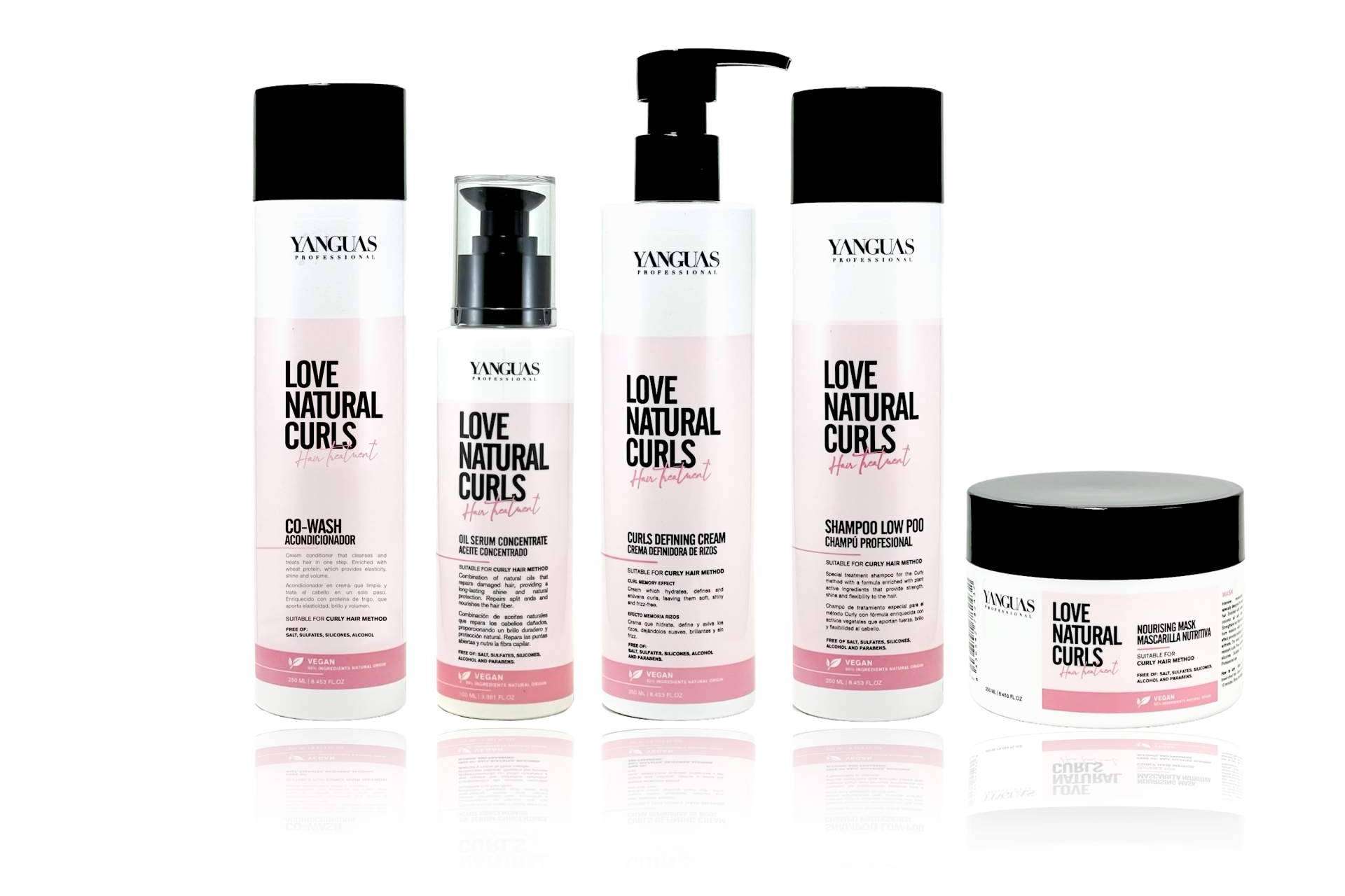 Yanguas Professional y su línea especialmente diseñada para el cabello ondulado o rizado, Love Natural Curls