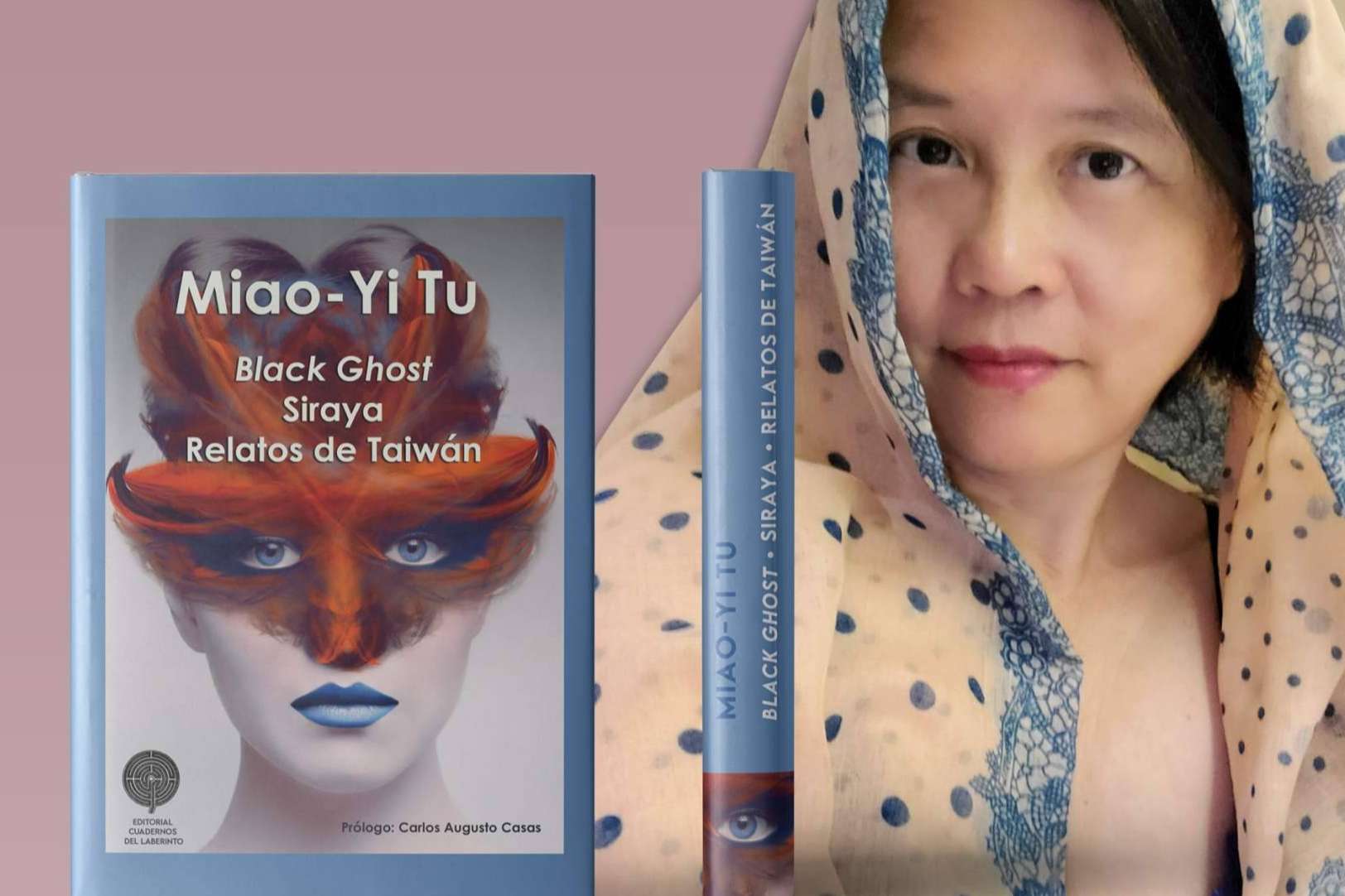 Miao-yi Tu estará en la Feria del Libro de Madrid con 'Black Ghost'