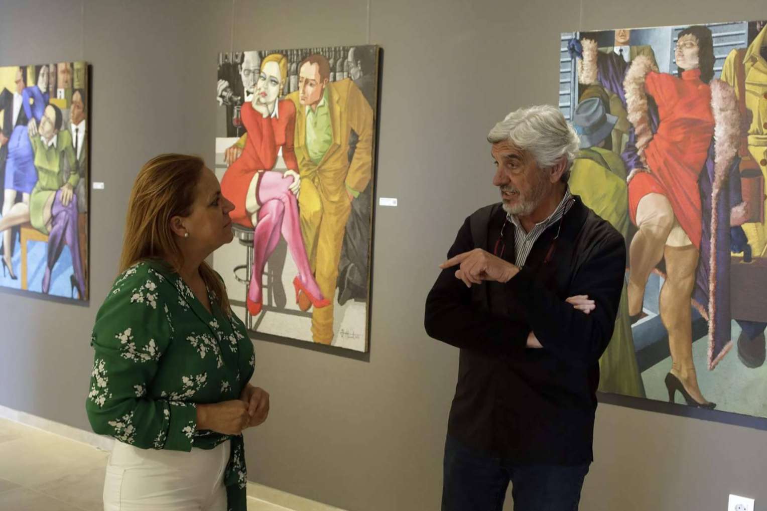 Lanzarote ART Gallery muestra grandes obras del artista Alfredo Montaña