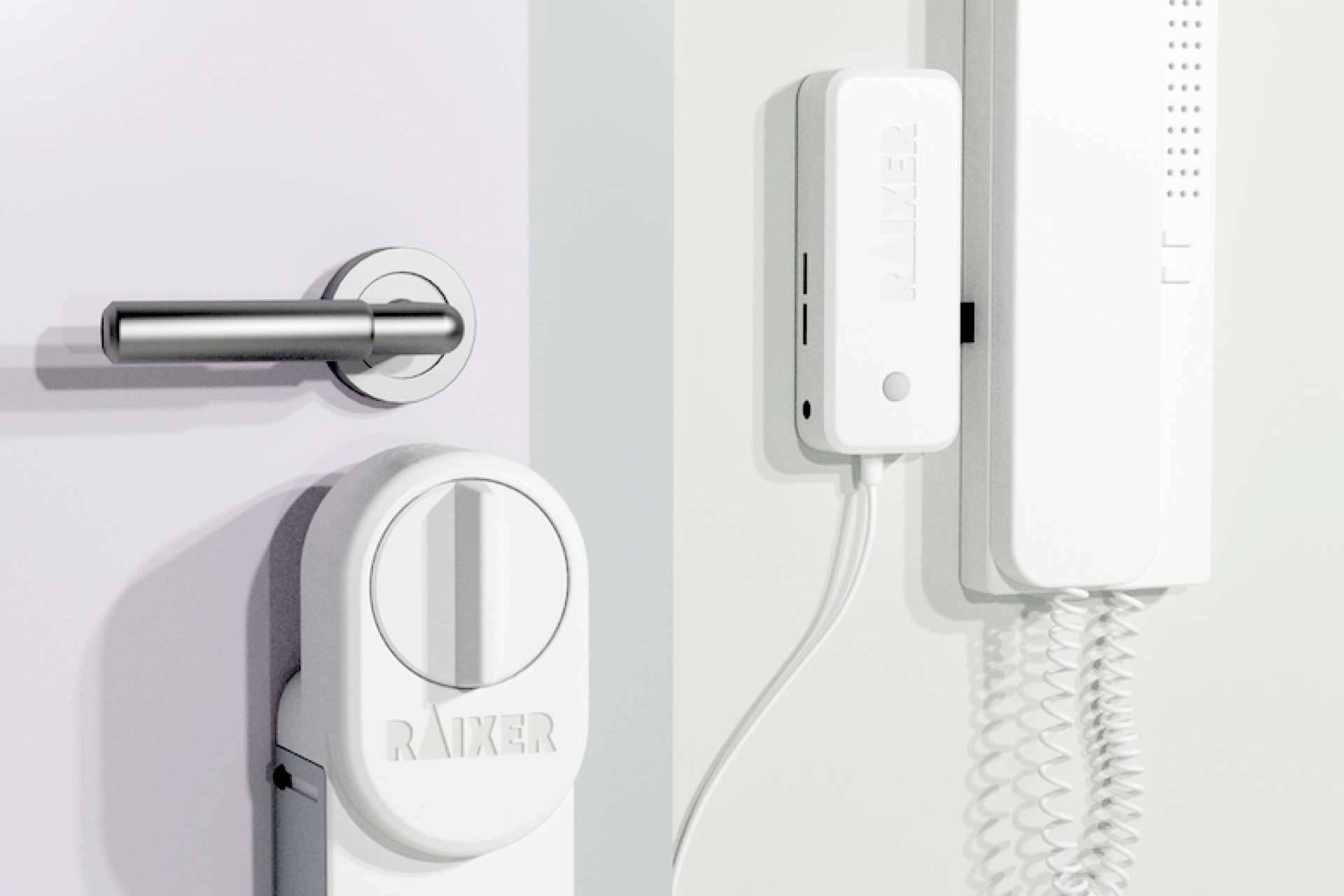 Raixerer ofrece una cerradura inteligente para portal