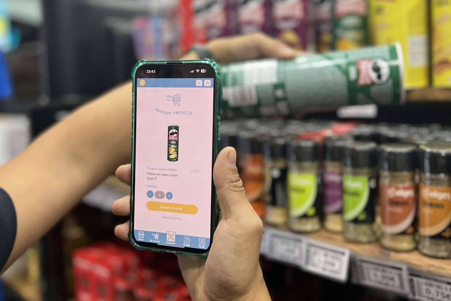 Una nueva experiencia de compra a través de un supermercado inteligente, Scan and Buy