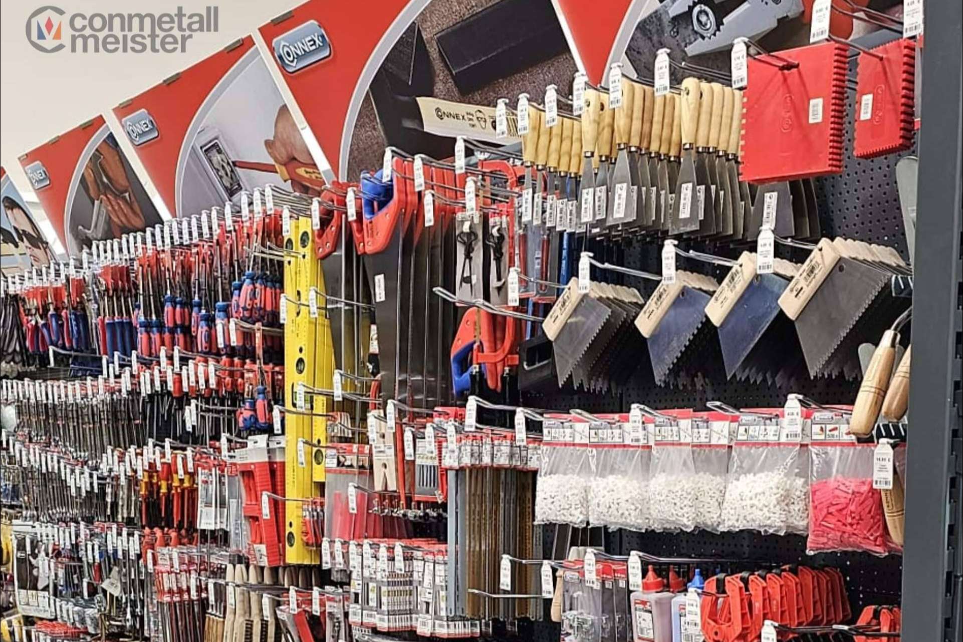 Una empresa muy relevante en la venta de material para centros de bricolaje y ferreterías, Conmetall España