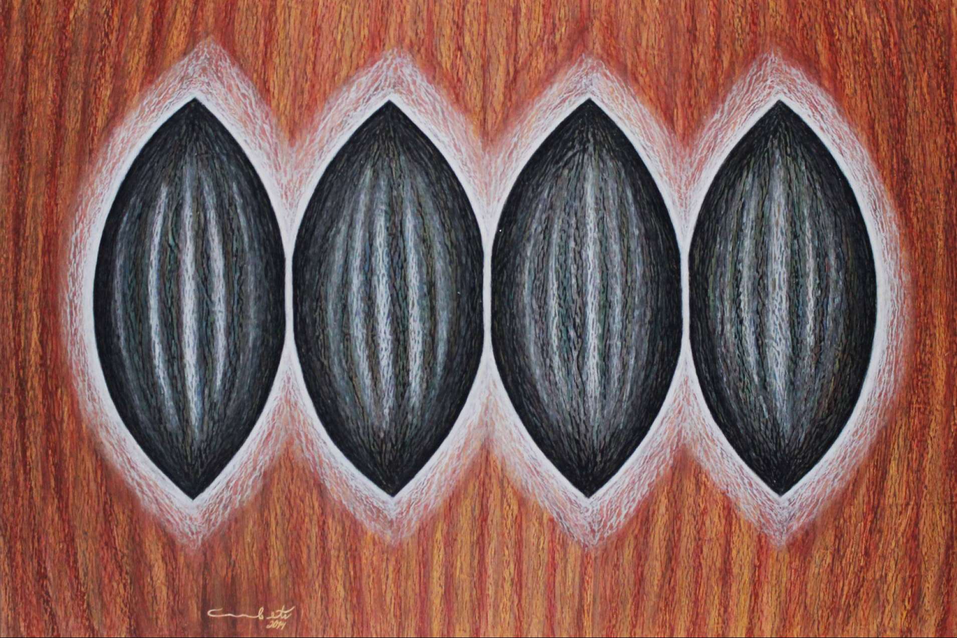 La transición del pastel al óleo hacia la escultura de Jecob Corbet