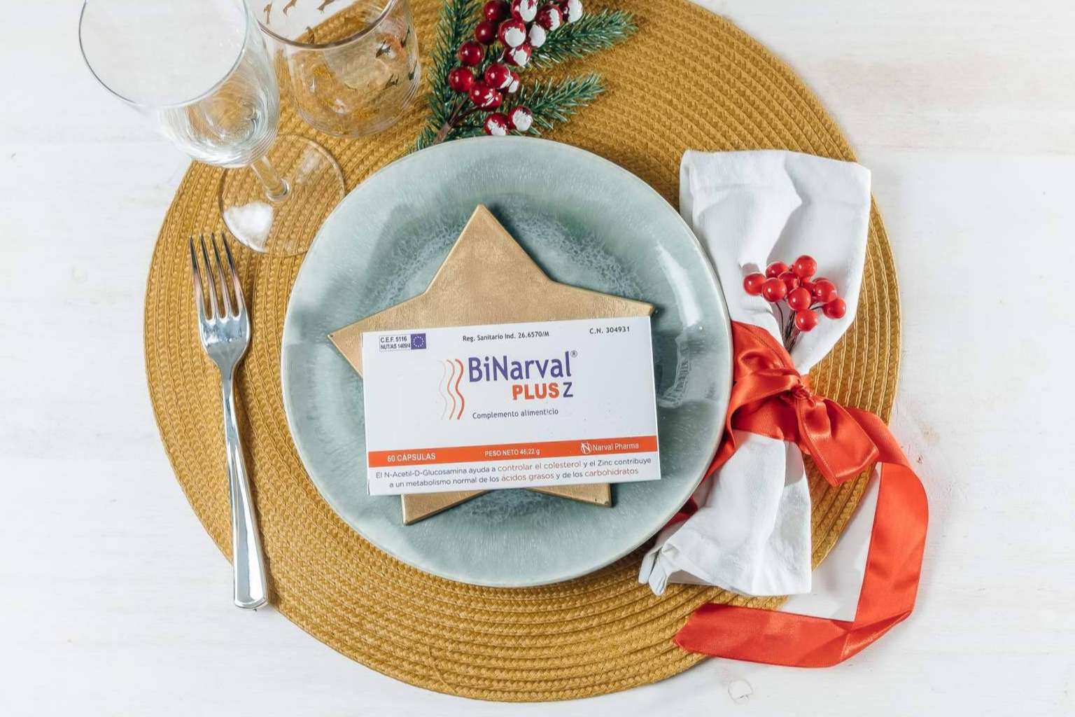 Binarval Plus Z de Narval Pharma permite contrarrestar los excesos de estas fechas