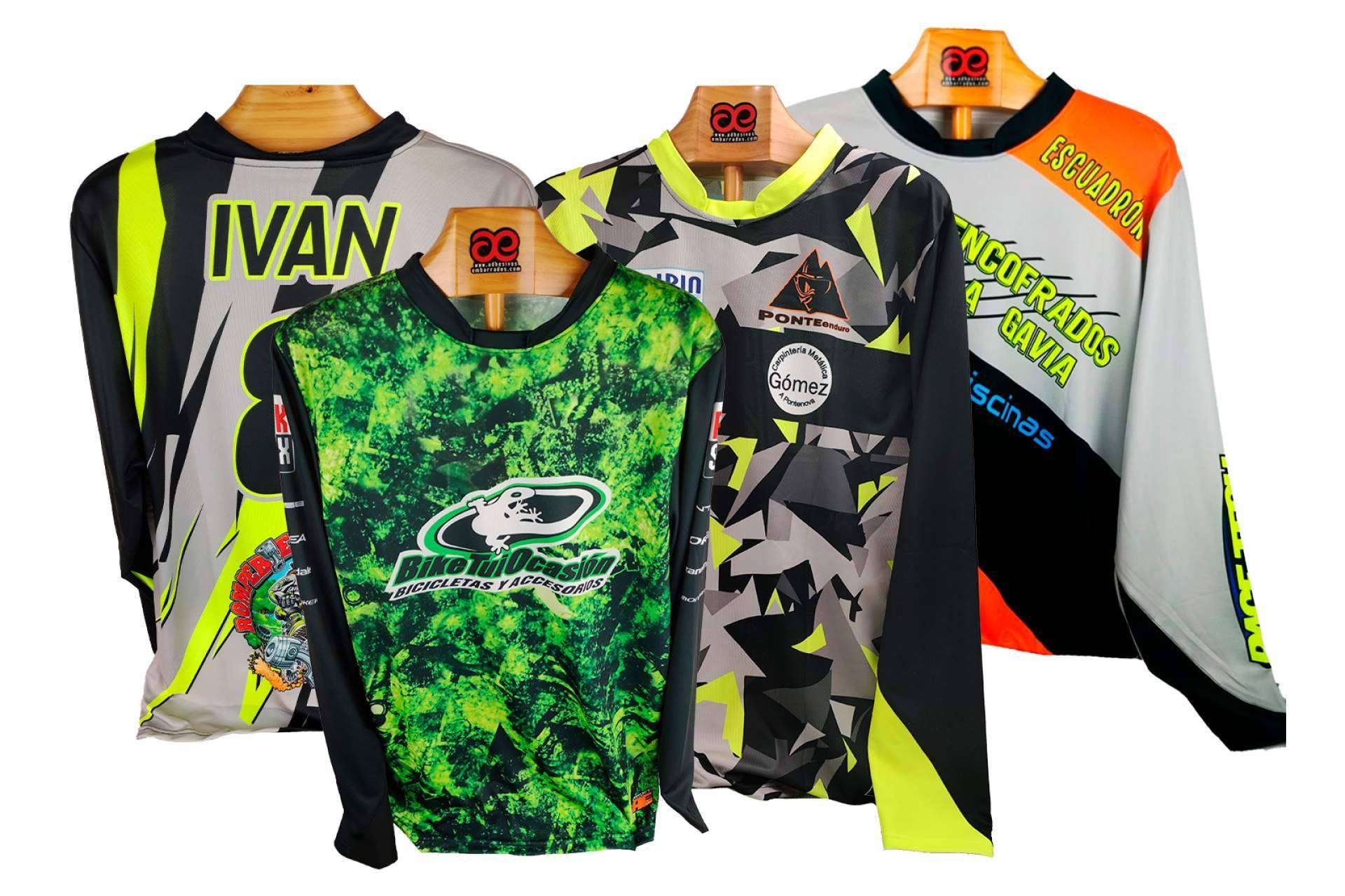 Ropa personalizada para entrenar motocross y enduro