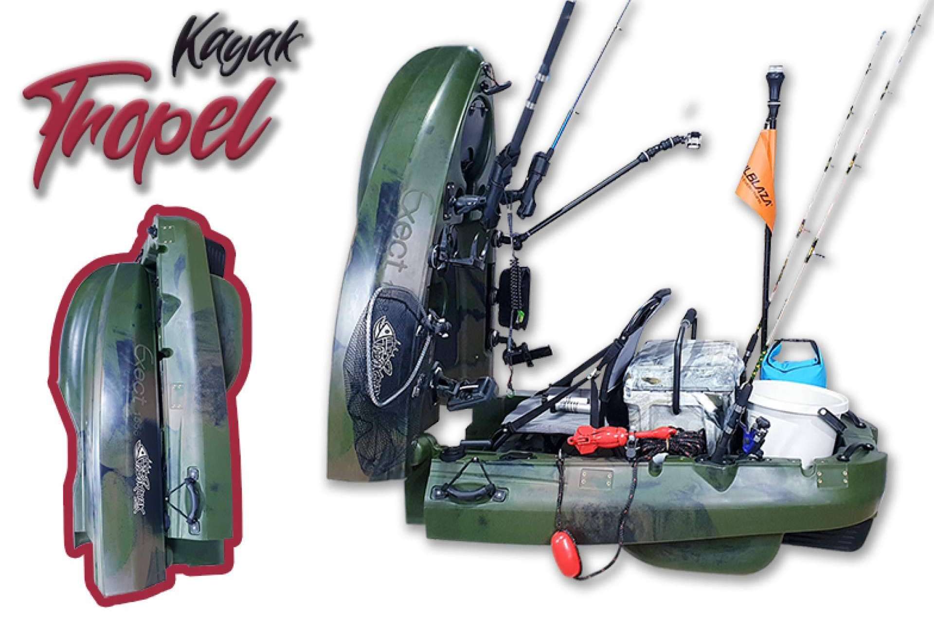 TodoKayak pone a disposición un kayak rígido plegable