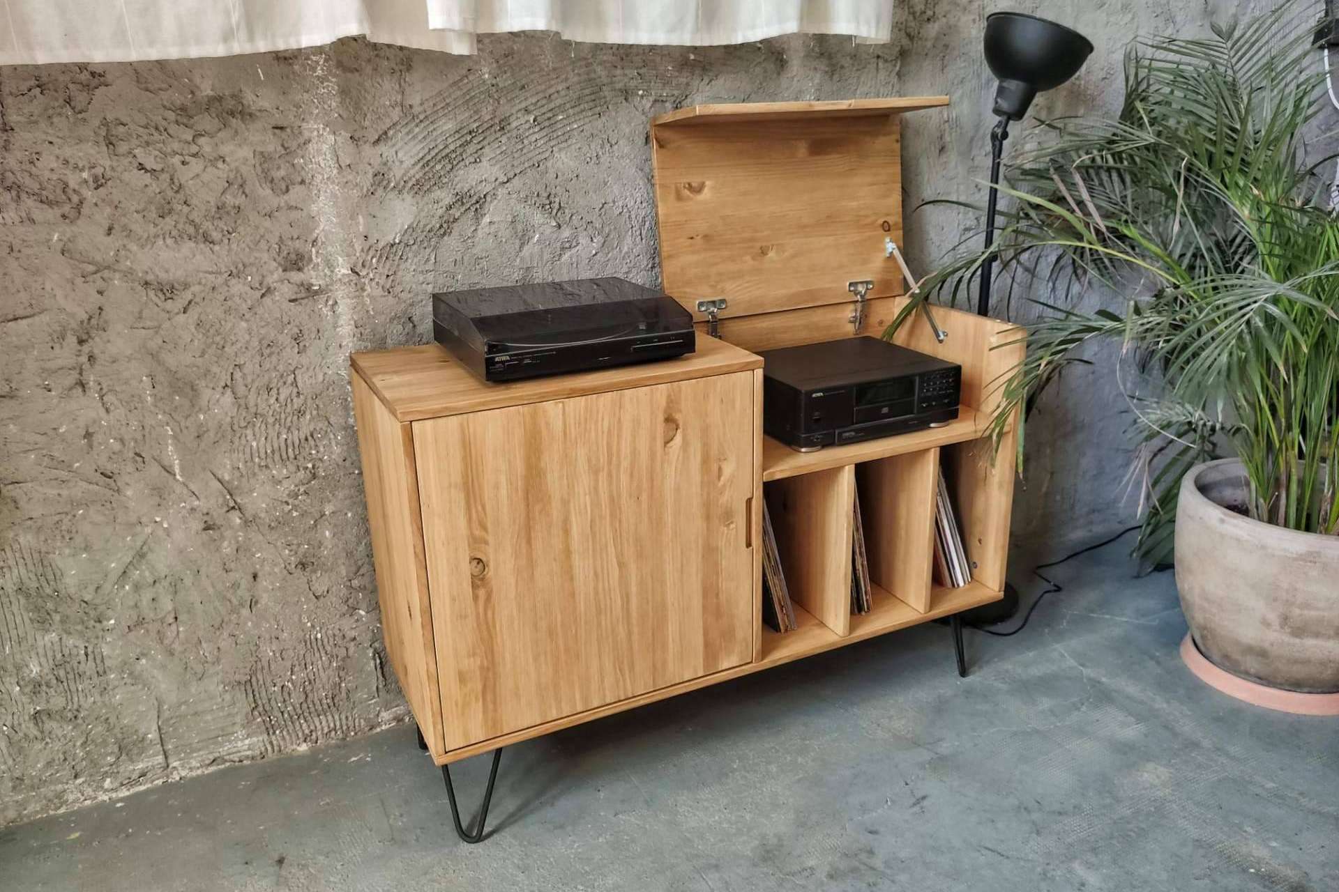 Guía para escoger el mueble para tocadiscos perfecto
