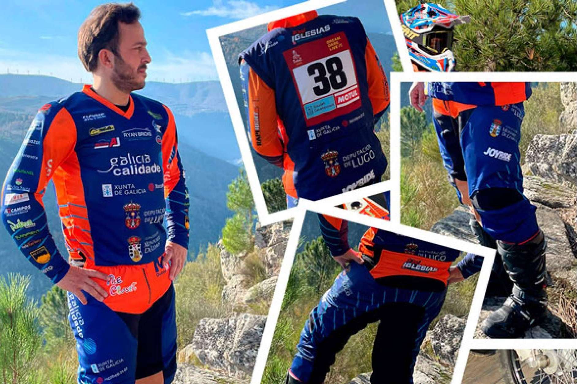 ADHESIVOSEMBARRADOS ofrece ropa personalizada para offroad para pilotos exigentes