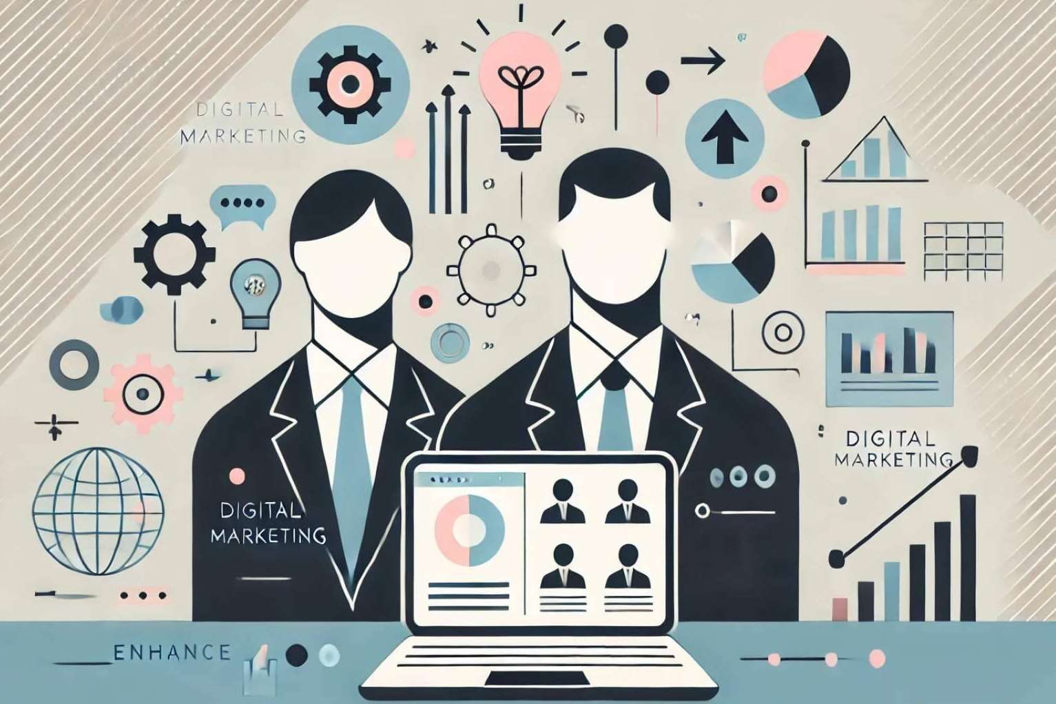 Servicio de marketing externo total y parcial para el ámbito corporativo