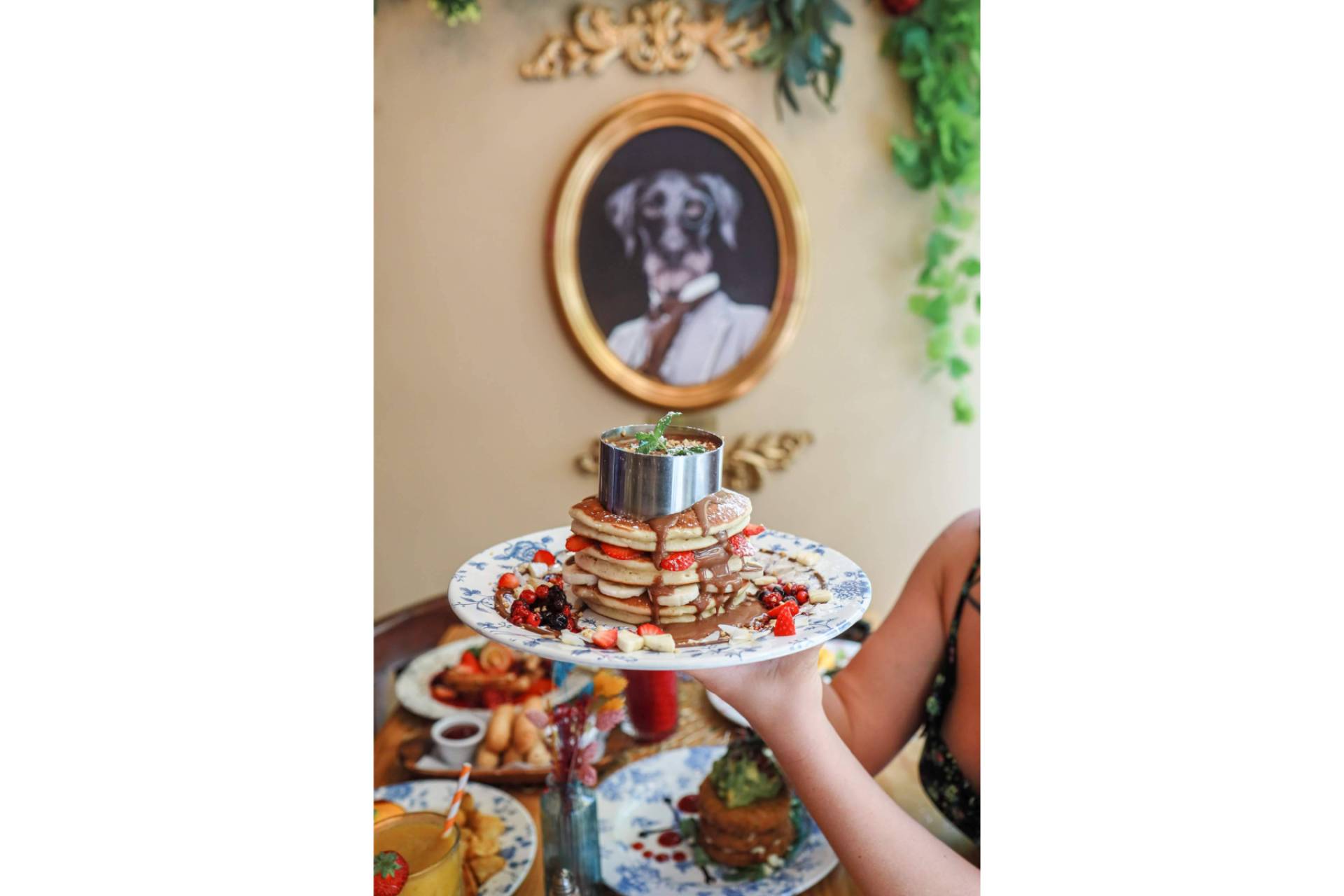 The Florentine, el restaurante en Poblenou que se hizo famoso por las fotos que los clientes toman de sus pancakes