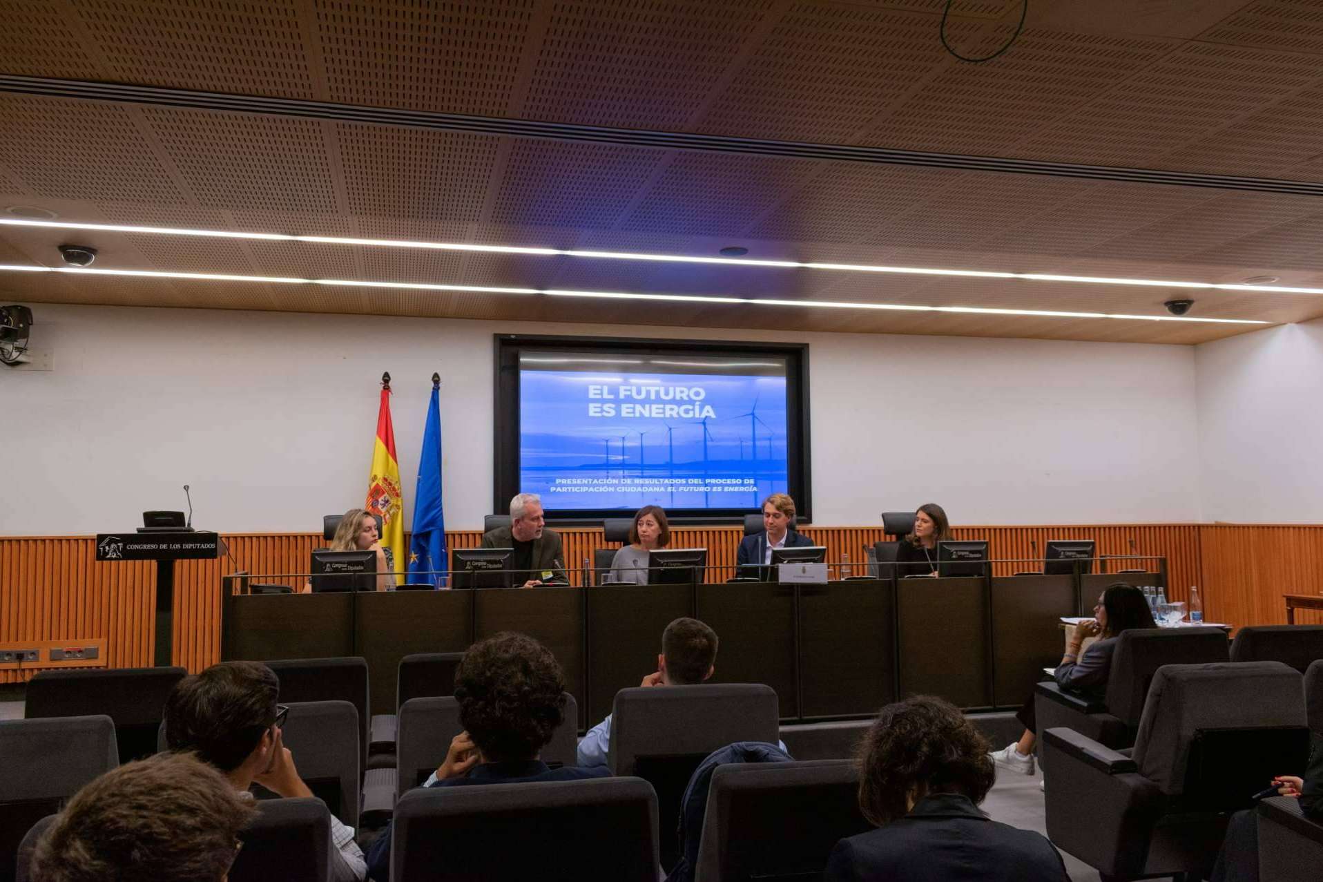 Jóvenes líderes protagonizan el debate sobre la transición energética en el Congreso de los Diputados