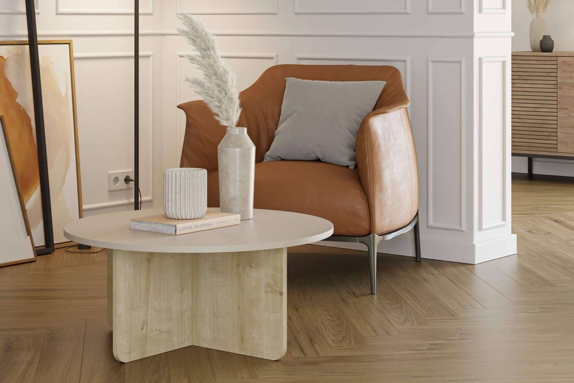 Decoración sin grandes inversiones; mesas de centro modernas y económicas en Top Mueble