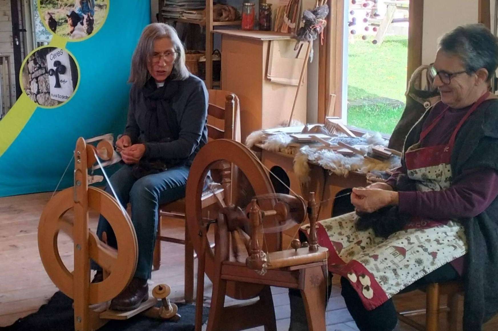 Tradición y creatividad conviven en las residencias artísticas del Ecomuséu Ca l’Asturcón