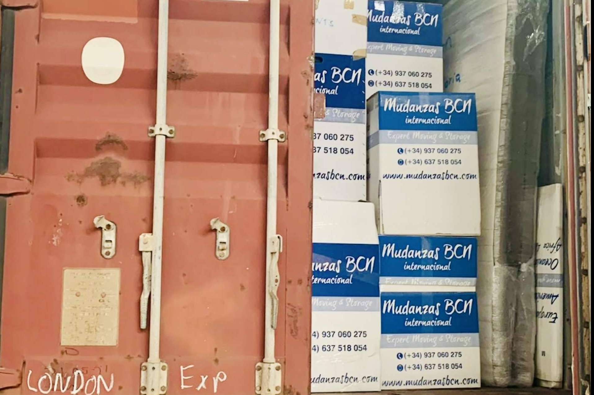 Mudanzas BCN Internacional ofrece servicios completos de mudanzas internacionales desde España