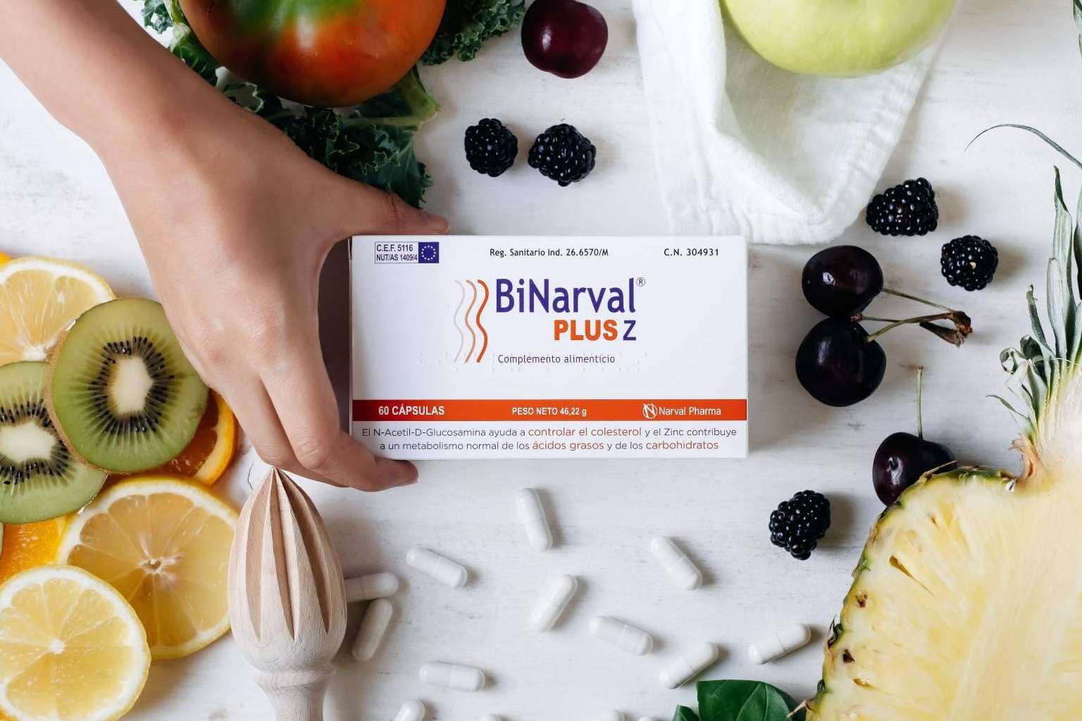 Control del colesterol y del peso con Binarval Plus Z, el nuevo nutracéutico de Narval Pharma