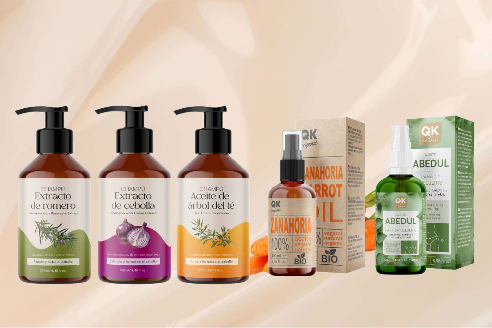 Aceites y champús naturales, la apuesta de QKnatur por el bienestar y la belleza consciente