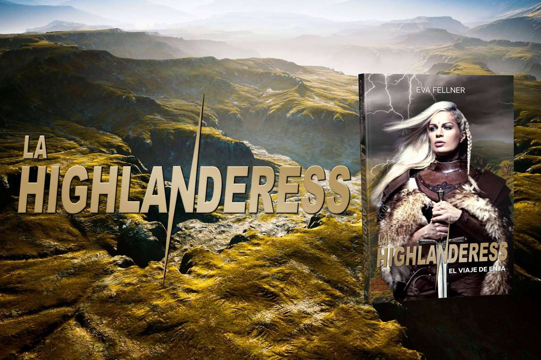 La Highlanderess; el debut épico en español de la novela que corta como espada y sana como fuego