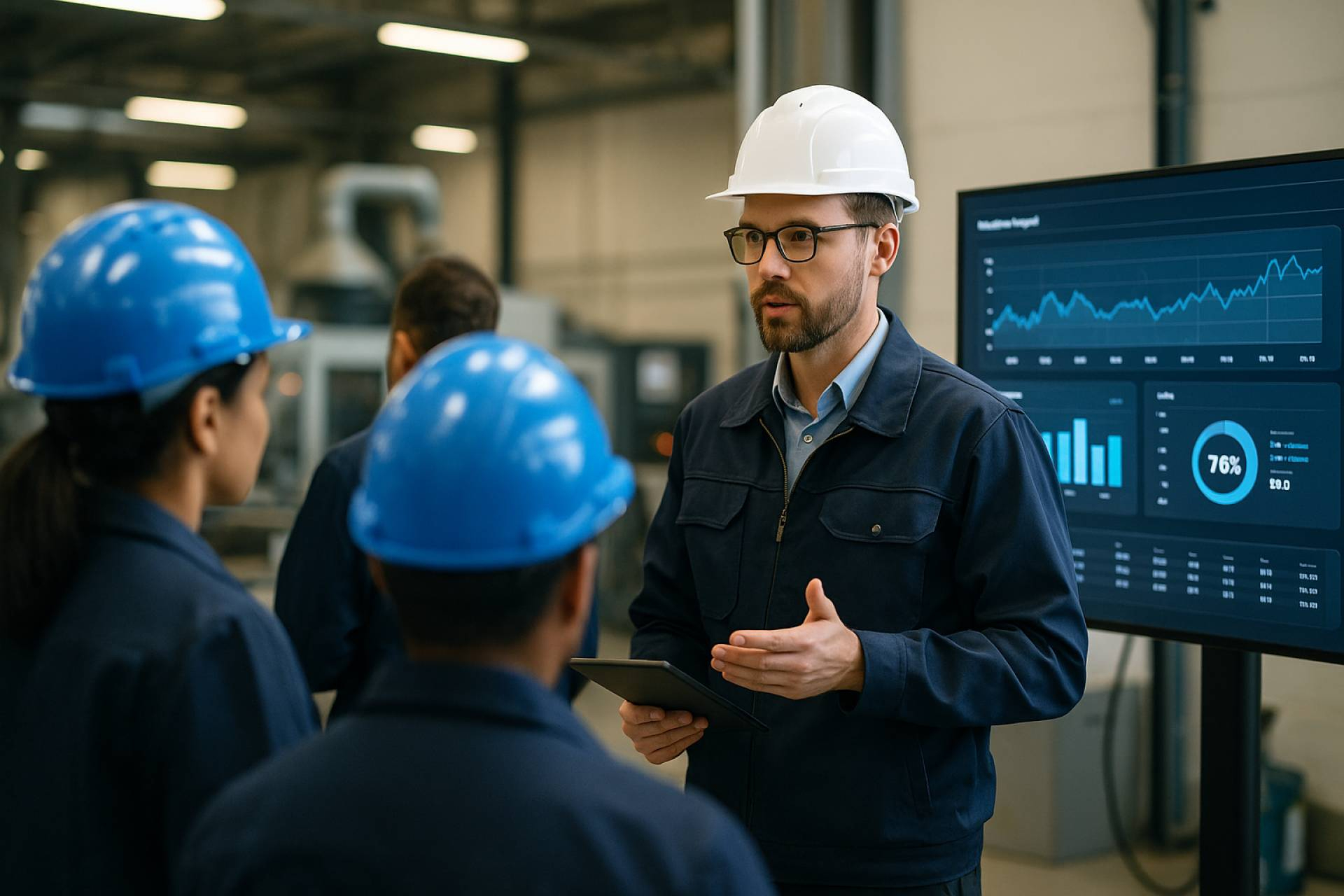 De los datos a las decisiones; por qué los directores de fábrica deben liderar la transformación industrial