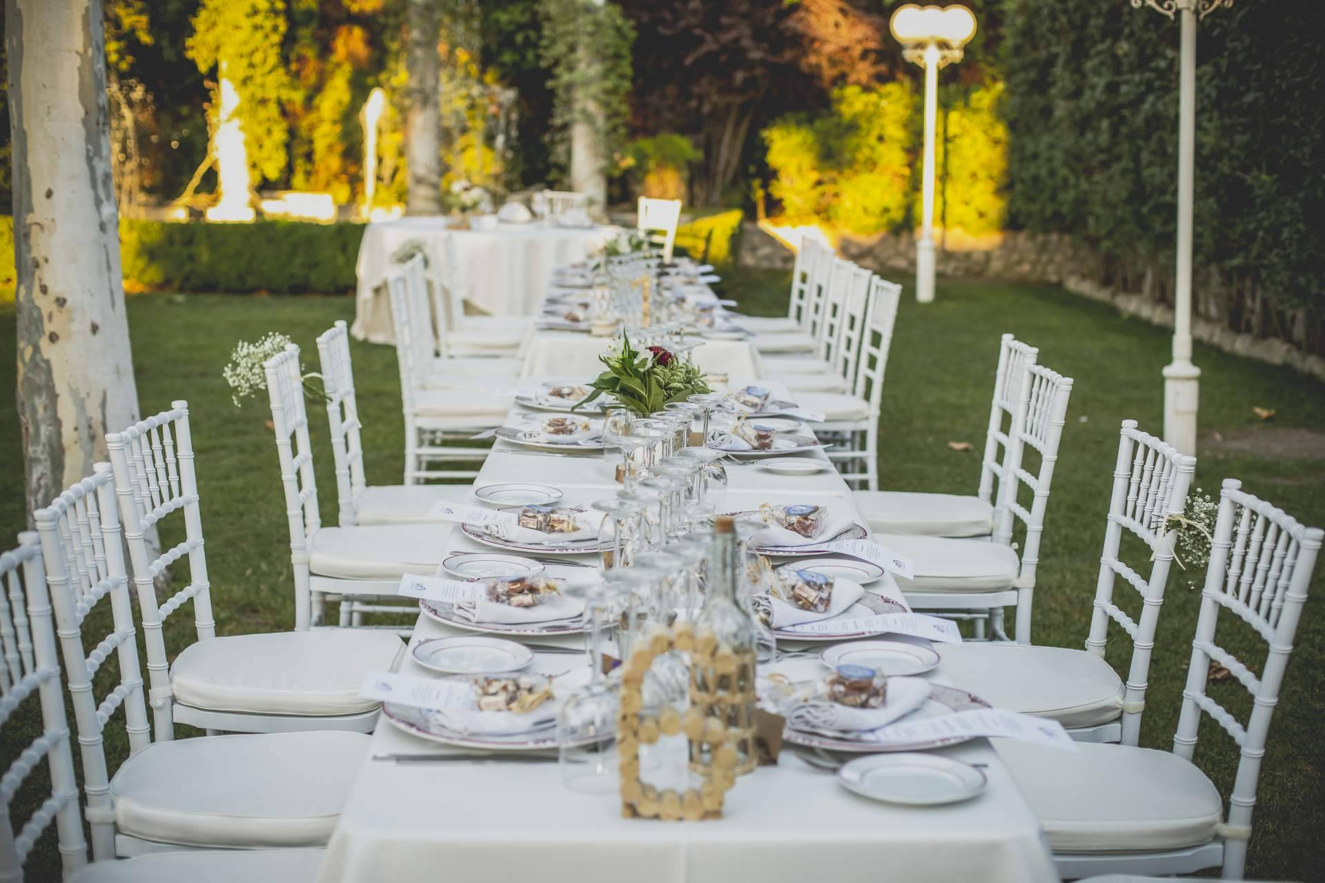 FuenteArcos, referencia en bodas al exterior en Madrid con ceremonia, cóctel y banquete