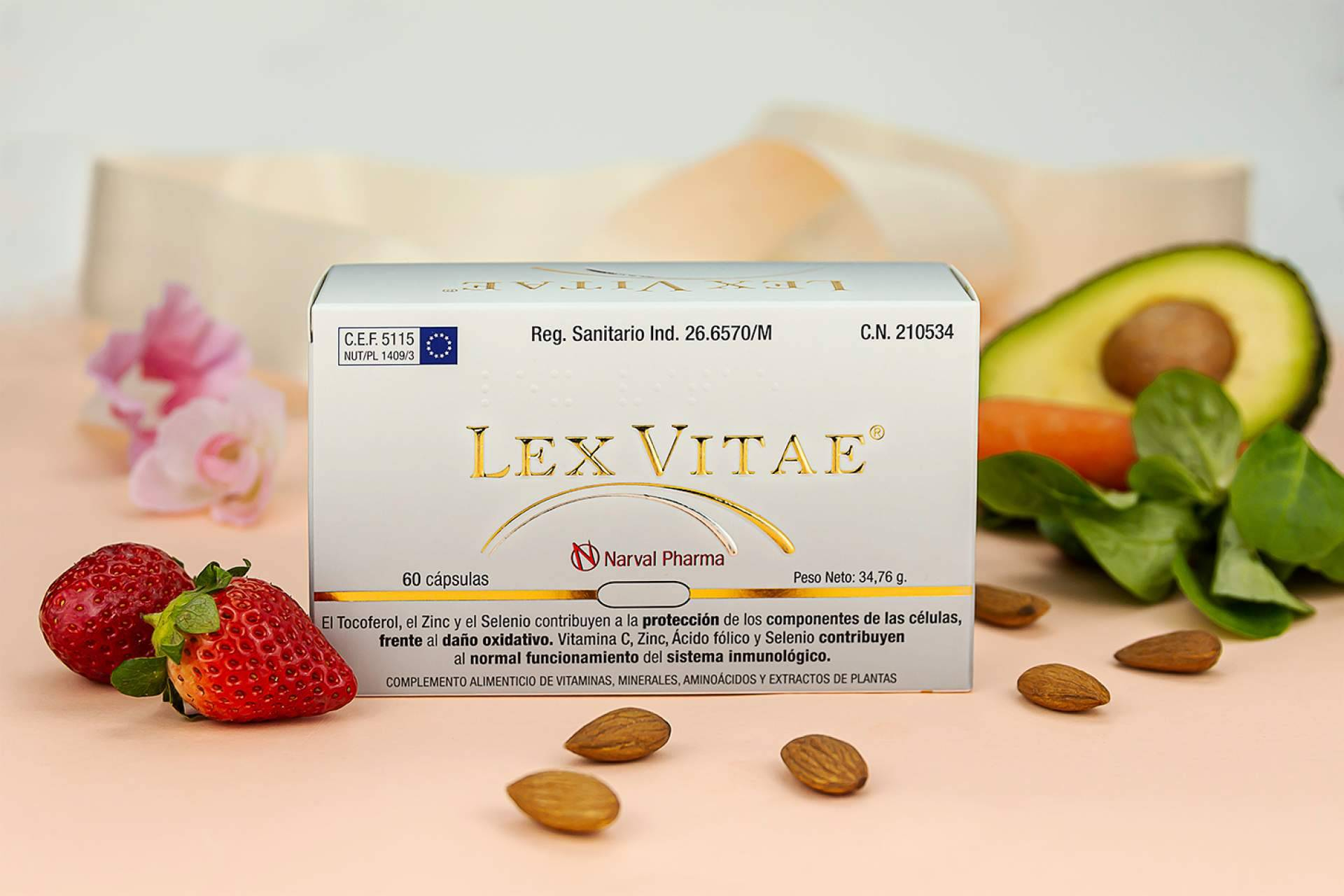 Lex Vitae, antioxidante oral completo que también protege el cabello; propuesta de Narval Pharma
