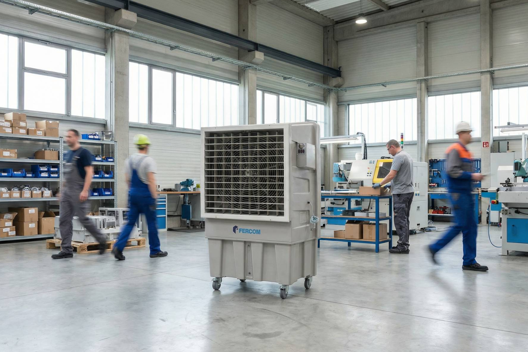 Climatizadores evaporativos portátiles, una solución práctica ante las exigencias térmicas actuales