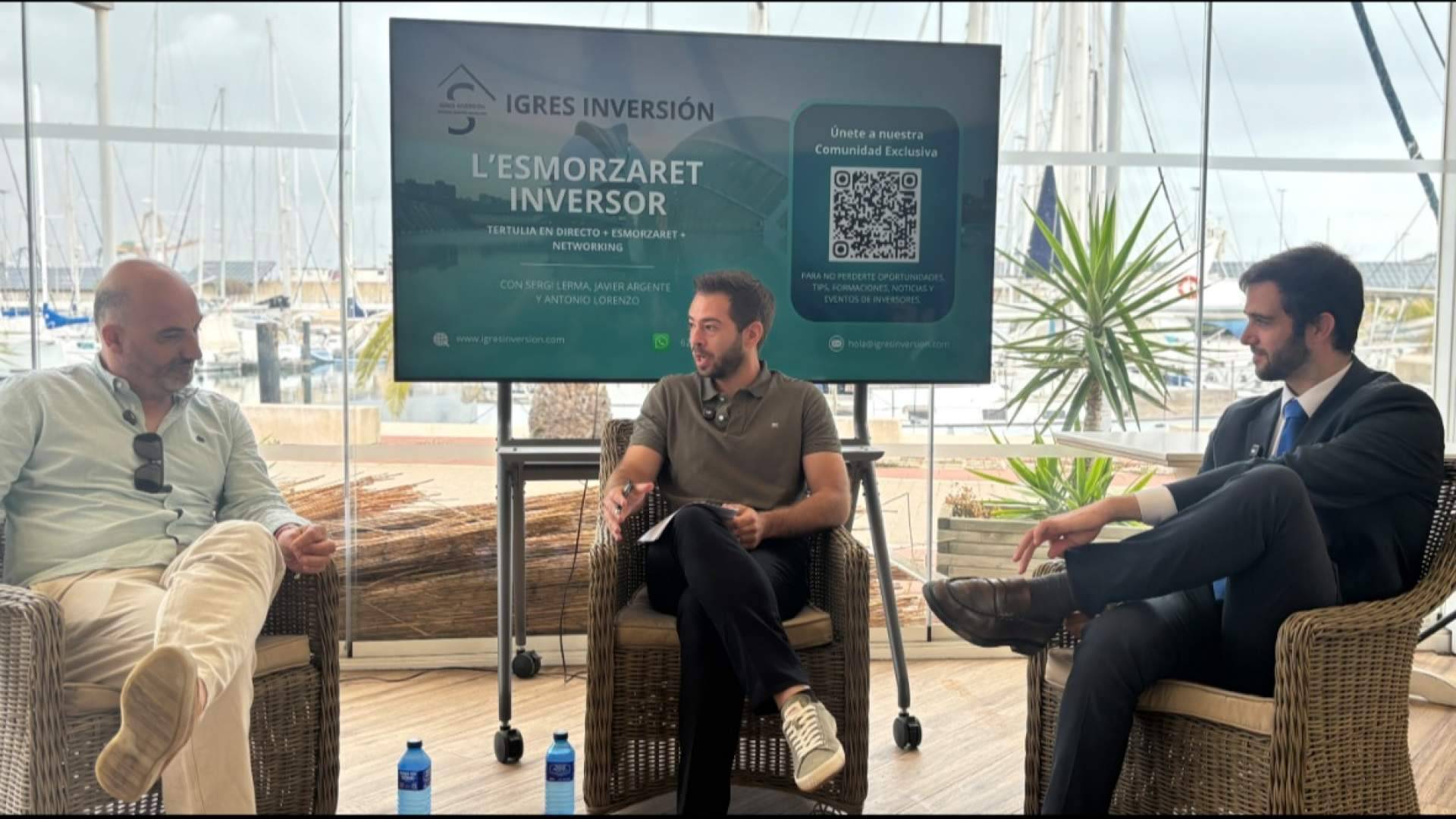 Sergi Lerma une almuerzo valenciano y networking inmobiliario en l’esmorzaret inversor