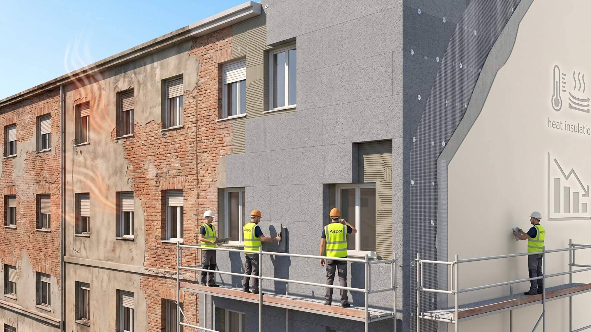 Aispor desarrolla soluciones de aislamiento térmico adaptadas a las nuevas normativas energéticas europeas