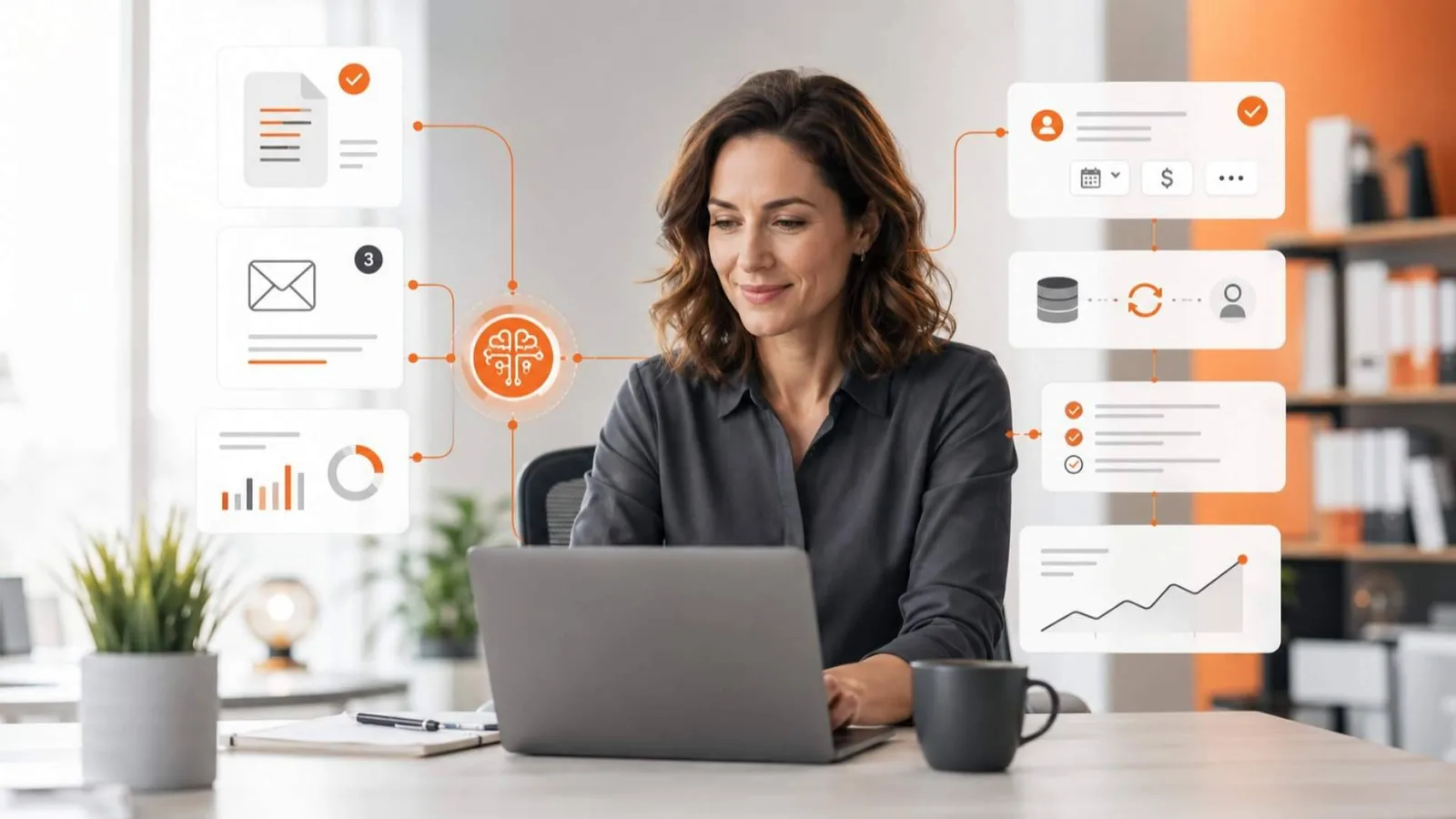 La Inteligencia Artificial ayuda a las empresas a automatizar tareas administrativas y optimizar su tiempo